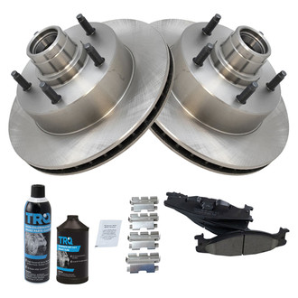 TRQ® - Front Disc Brake Kit with Ceramic Pads