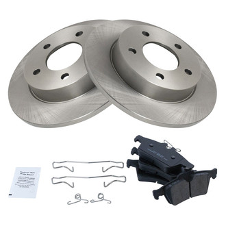 TRQ® - Rear Disc Brake Kit with Ceramic Pads