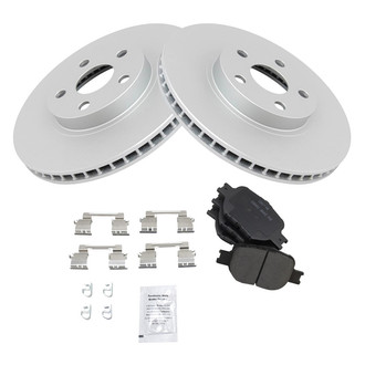 TRQ® - Front Disc Brake Kit with Ceramic Pads