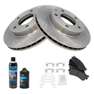 TRQ® - Front Disc Brake Kit with Ceramic Pads
