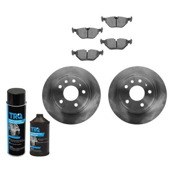 TRQ® - Rear Disc Brake Kit with Ceramic Pads