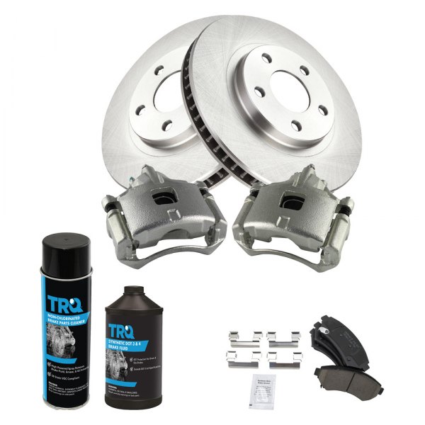 TRQ® - Front Disc Brake Kit with Ceramic Pads and Calipers