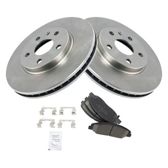 TRQ® - Front Disc Brake Kit with Ceramic Pads