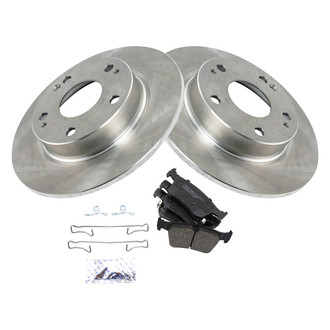 TRQ® - Rear Disc Brake Kit with Ceramic Pads