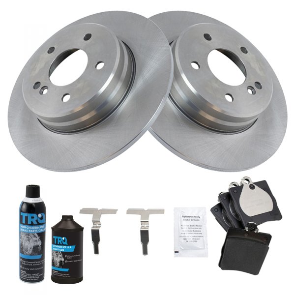 TRQ® - Rear Disc Brake Kit with Ceramic Pads