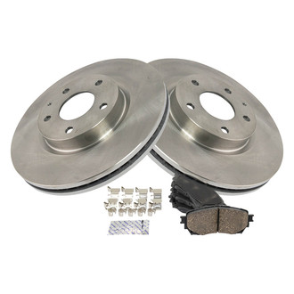 TRQ® - Front Disc Brake Kit with Ceramic Pads