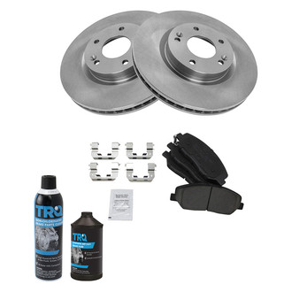 TRQ® - Front Disc Brake Kit with Ceramic Pads