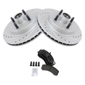 TRQ® - Performance Ceramic Front Brake Kit