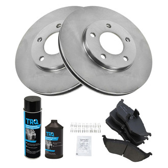 TRQ® - Front Disc Brake Kit with Ceramic Pads