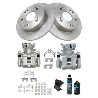 TRQ® - Rear Disc Brake Kit with Ceramic Pads and Calipers