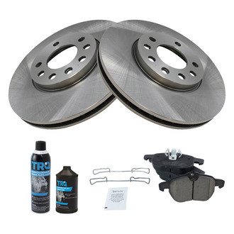 TRQ® - Front Disc Brake Kit with Ceramic Pads