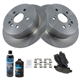 TRQ® - Rear Disc Brake Kit with Ceramic Pads