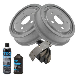 TRQ® BKA18005 - Rear Drum Brake Kit