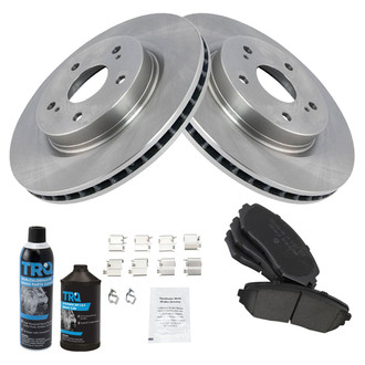 TRQ® - Front Disc Brake Kit with Ceramic Pads