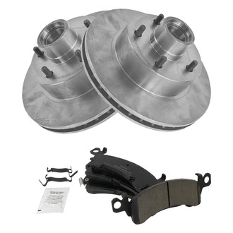TRQ® - Front Disc Brake Kit with Ceramic Pads