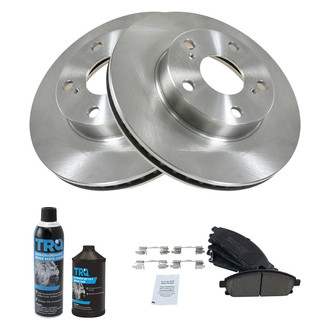 TRQ® - Front Disc Brake Kit with Ceramic Pads