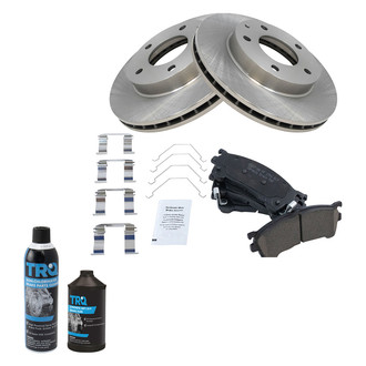 TRQ® - Front Disc Brake Kit with Ceramic Pads