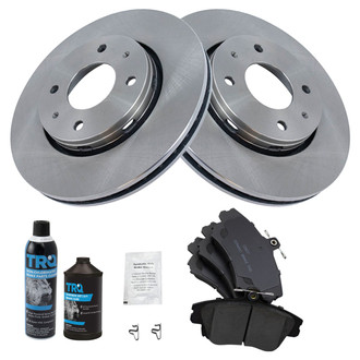 TRQ® - Front Disc Brake Kit with Ceramic Pads