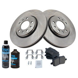 TRQ® - Front Disc Brake Kit with Ceramic Pads