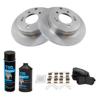 TRQ® - Rear Disc Brake Kit with Ceramic Pads