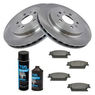 TRQ® - Rear Disc Brake Kit with Ceramic Pads