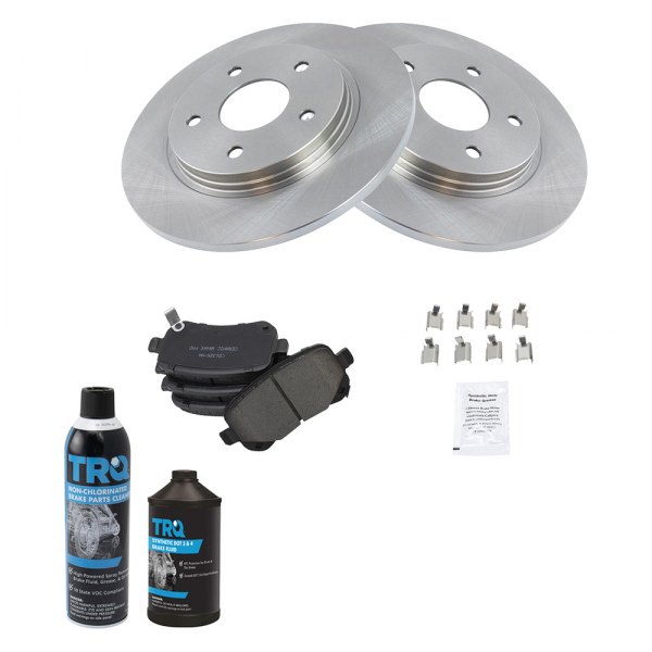 TRQ® - Rear Disc Brake Kit with Ceramic Pads