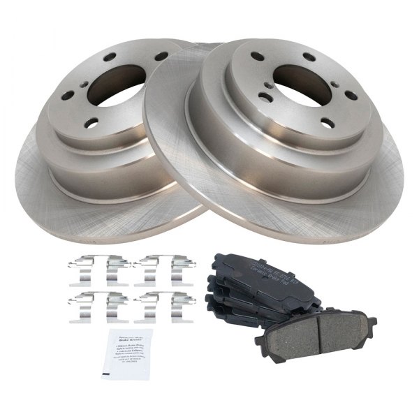 TRQ® - Rear Disc Brake Kit with Ceramic Pads