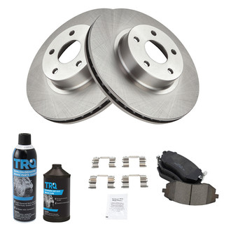 TRQ® - Front Disc Brake Kit with Ceramic Pads