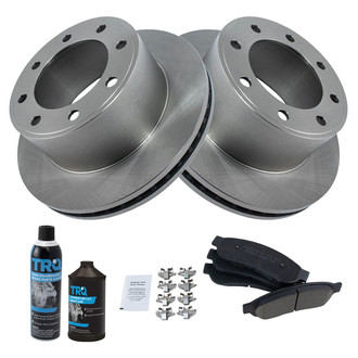 TRQ® - Rear Disc Brake Kit with Ceramic Pads