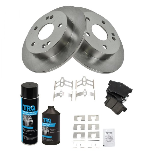 TRQ® - Rear Disc Brake Kit with Ceramic Pads