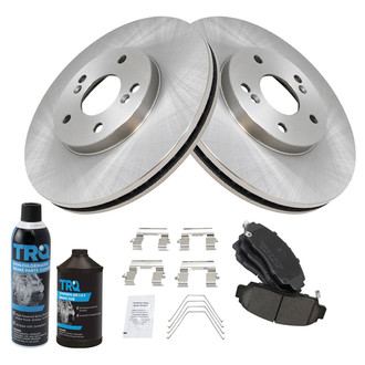 TRQ® - Front Disc Brake Kit with Ceramic Pads