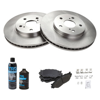 TRQ® - Front Disc Brake Kit with Ceramic Pads