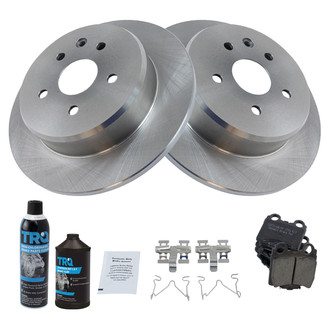 TRQ® - Rear Disc Brake Kit with Ceramic Pads