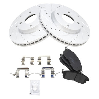 TRQ® - Performance Ceramic Front Brake Kit
