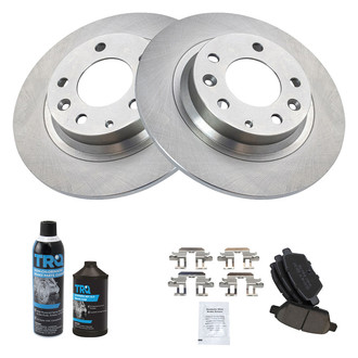 TRQ® - Rear Disc Brake Kit with Ceramic Pads