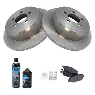 TRQ® - Rear Disc Brake Kit with Ceramic Pads