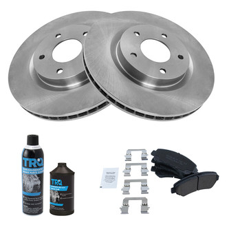 TRQ® - Front Disc Brake Kit with Ceramic Pads