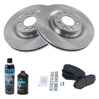 TRQ® - Front Disc Brake Kit with Ceramic Pads