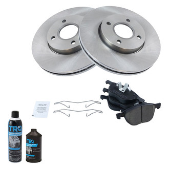 TRQ® - Front Disc Brake Kit with Ceramic Pads