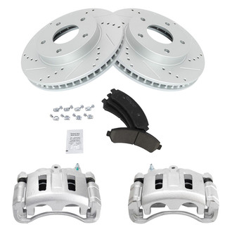 TRQ® - Performance Ceramic Brake Kit with Calipers