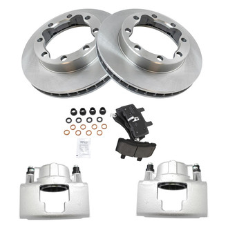 TRQ® - Disc Brake Kit with Ceramic Pads and Calipers