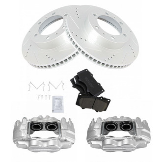 TRQ® - Performance Ceramic Brake Kit with Calipers