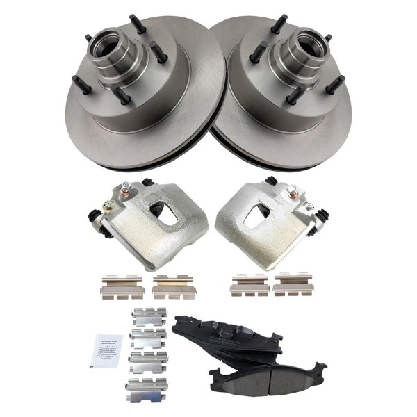 TRQ® - Performance Ceramic Front Brake Kit with Calipers