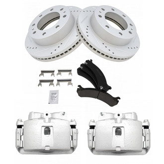 TRQ® - Performance Ceramic Brake Kit with Calipers