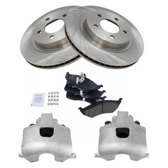 TRQ® - Front Disc Brake Kit with Ceramic Pads and Calipers