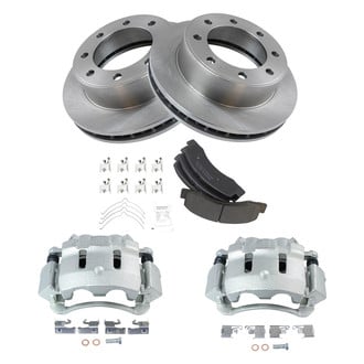 TRQ® - Disc Brake Kit with Semi-Metallic Pads and Calipers