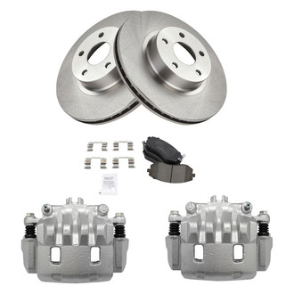 TRQ® - Disc Brake Kit with Ceramic Pads and Calipers