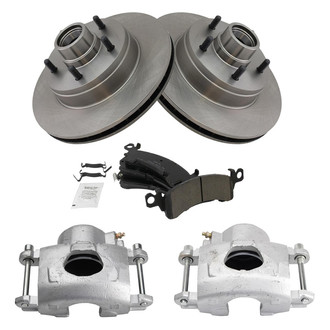 TRQ® - Disc Brake Kit with Ceramic Pads and Calipers
