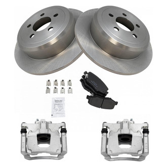 TRQ® - Disc Brake Kit with Ceramic Pads and Calipers