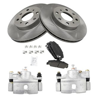 TRQ® - Disc Brake Kit with Ceramic Pads and Calipers